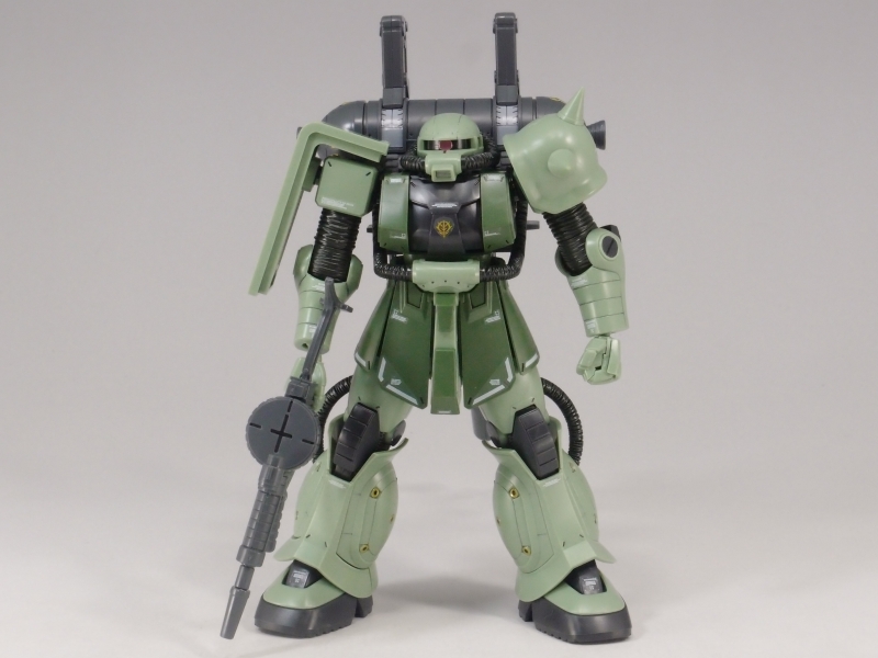 HG 1/144 MS-06量産型ザク+ビッグガン (機動戦士ガンダム サンダー