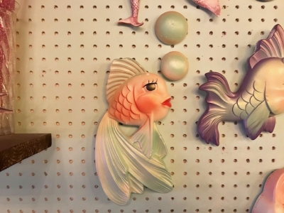 ビンテージ ミラースタジオ MILLER STUDIO フィッシュ壁掛け 魚