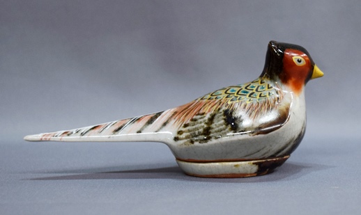 清時代 色絵『麒麟人物文』香合 丸香合 / 香道具 茶道具☆時代物☆ 清