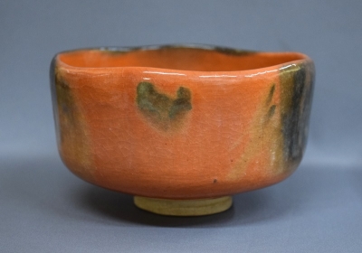 樂家十三代 惺入 赤茶碗 淡々斎宗匠 | 茶道具 小西康のぶろぐ