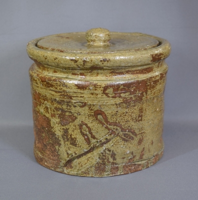 水指出雲焼楽山焼裏千家15世鵬雲斎家元箱書