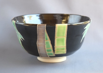 琴浦窯 四代和田桐山 色絵竹茶碗 | 茶道具 小西康のぶろぐ