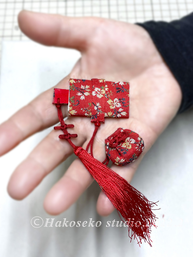 市松人形の筥迫 | 筥迫は続くよどこまでも！