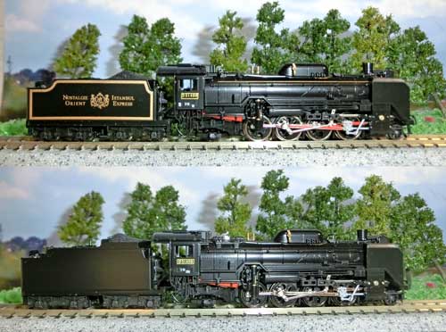 鉄道模型 D51 498 オリエントエクスプレス88
