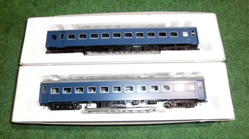 KATO HOゲージ 両セット 中古6輌オハフ42（茶） おまけ、の計7輌写真3