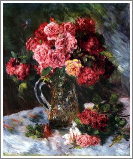 薔薇 バラ 絵画