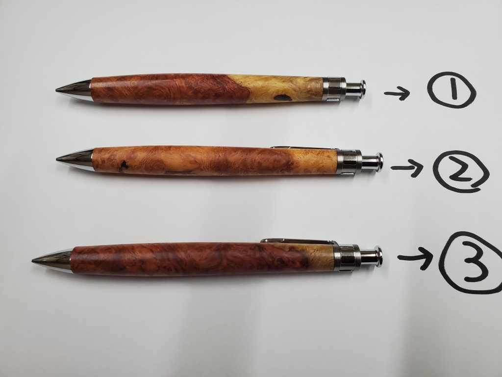 工房楔 花梨瘤 0.5mm シャープペンシル 工房楔シャーペン0.5mm 花梨こぶ杢