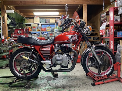 ホーク2からホーク3 | 旧車バイク・カスタムバイク販売「BurstCity