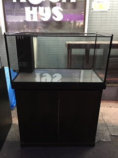 90cmガラスオーバーフロー水槽