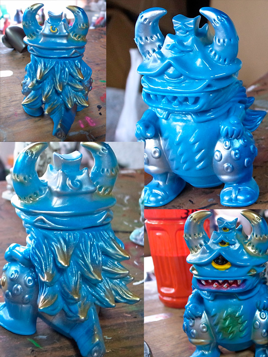 19日（土）One up.で発売される2つのソフビはどちらも後藤彩色所さん