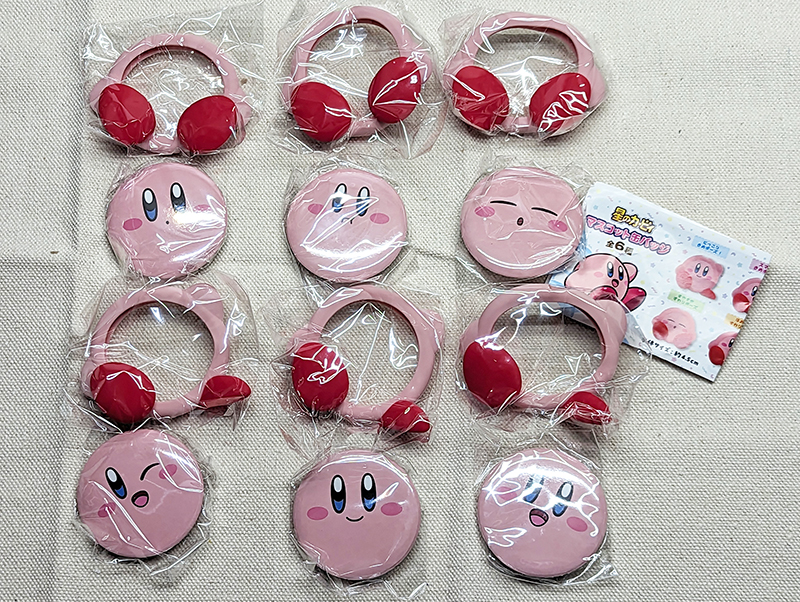 楽天市場】星のカービィ mitamemo 缶バッジ ボックスセット（6パック