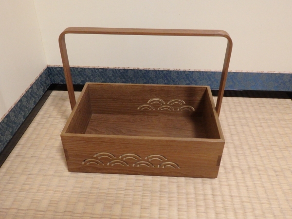 川瀬表完 鵬雲斎好 桑青海波透し莨盆 | 坂井春明堂