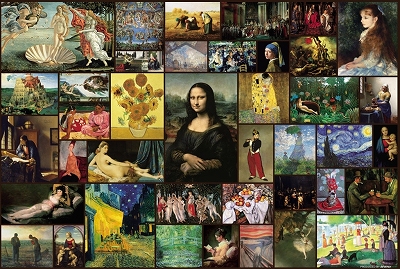 ジグソーパズル「名画セレクション 40」 | 青い日記帳