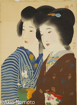 鏑木清方木版口絵❗️ 百合子 3冊揃 鏑木清方木版口絵❗️ 百合子 3冊