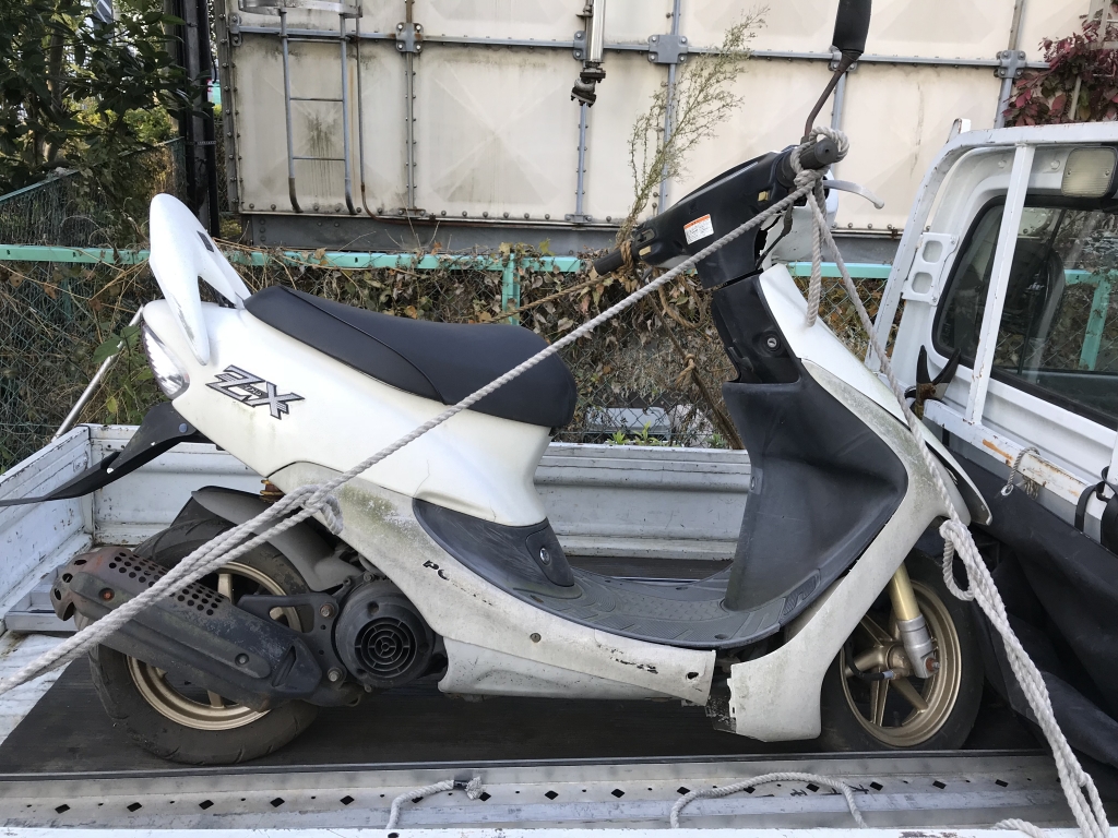 ライブディオZXのメンテナンス | old_kpの日記