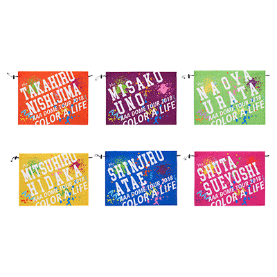 AAA DOME TOUR 2018 COLOR A LIFE オフィシャルグッズ