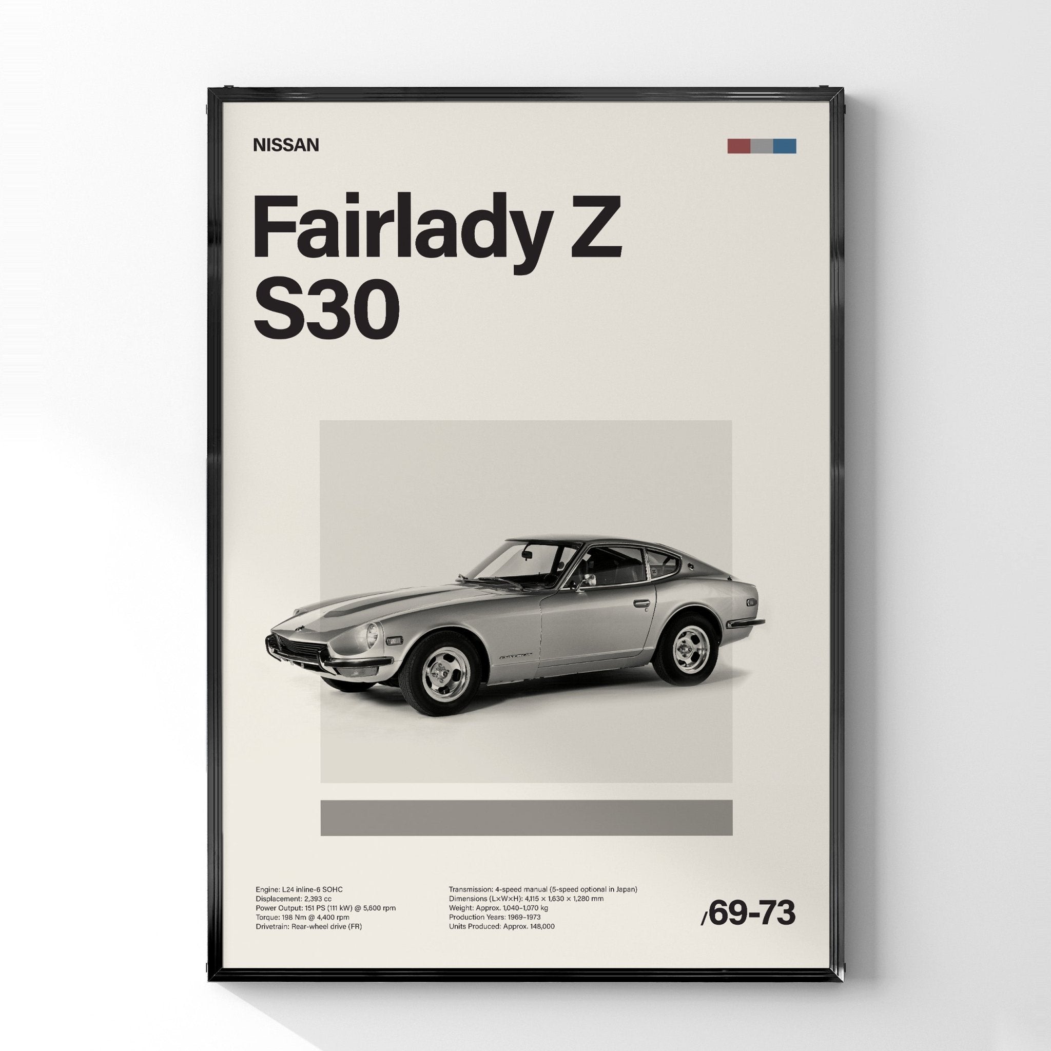 日産 フェアレディZ ZONE 販促ポスター 旧車 FairladyZ 日産