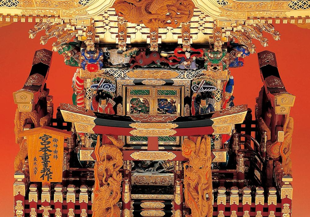 日本の伝統技術の粋が凝縮！総額数千万円の工芸品「江戸神輿」 ｜ 和樂