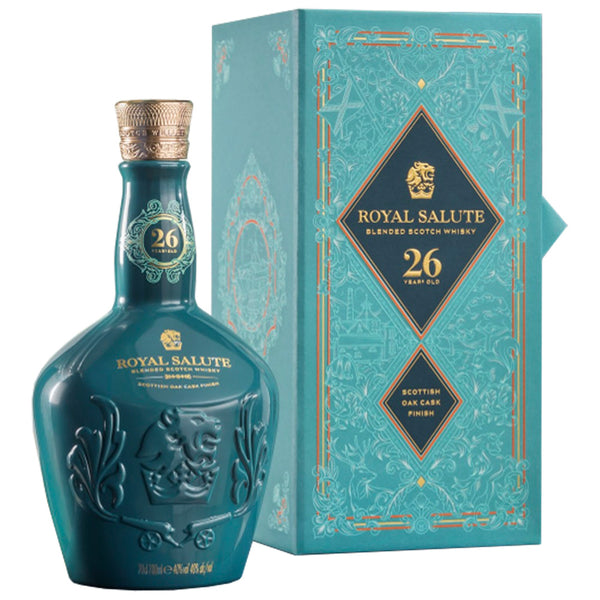 ② SALUTE 21年 CHIVAS ゴールドボックス ②ROYAL SALUTE 21年 CHIVAS