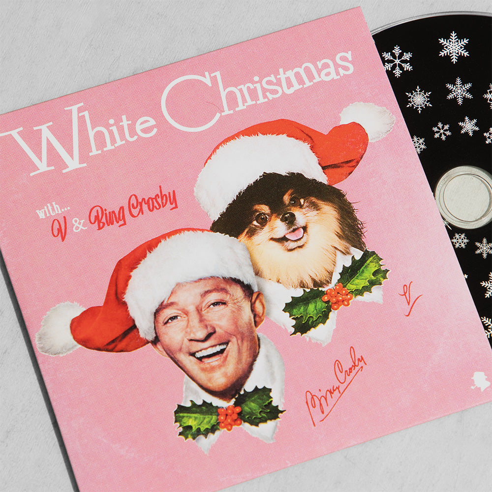 V x Bing Crosby - White Christmas Snowflake CD - Interscope Records