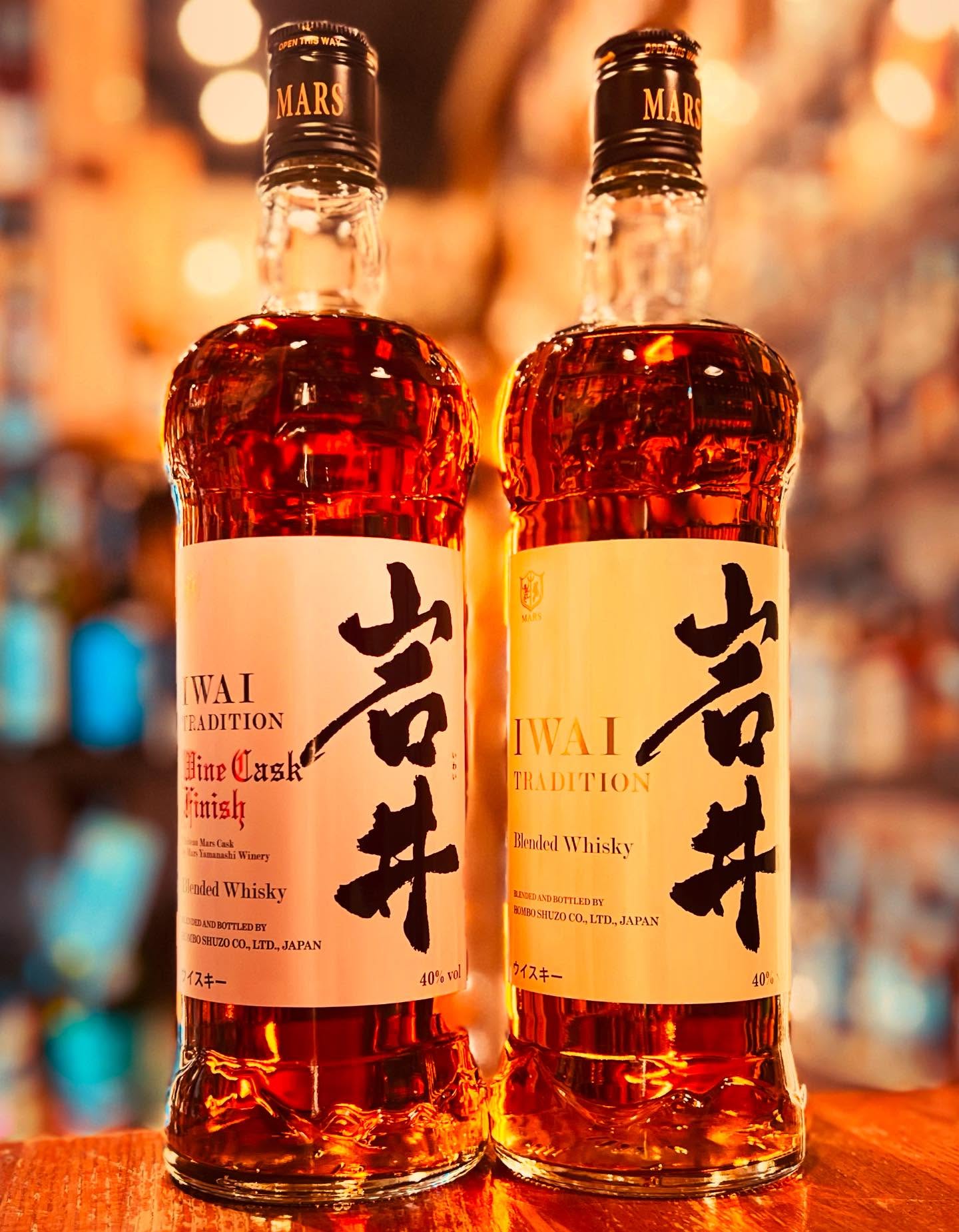 マルス 岩井ワインカスクフィニッシュ + 岩井トラディションウイスキー