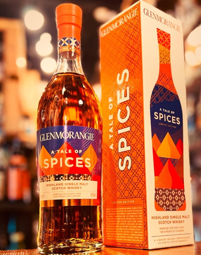 グレンモーレンジ　スパイス 舘河屋酒店 / 〔2025年10月発売〕グレンモーレンジィ スパイス 700ml 46%