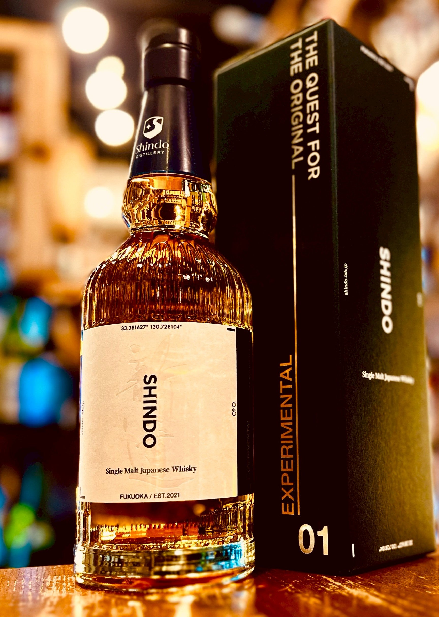 新道蒸溜所 シングルモルト Experimental 01 50％ – 伊勢屋酒店