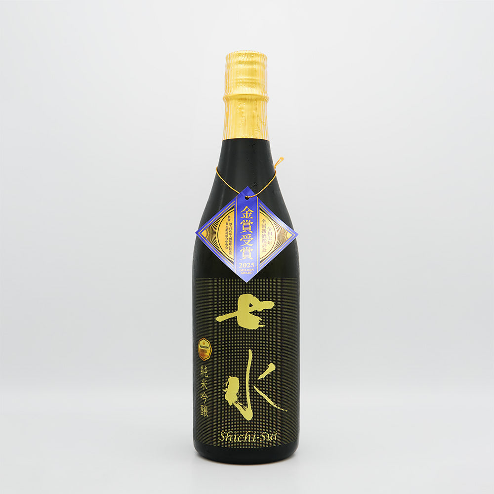 七水 純米吟醸55 愛山 金賞受賞酒 720ml｜日本酒専門店 - いそべ酒店
