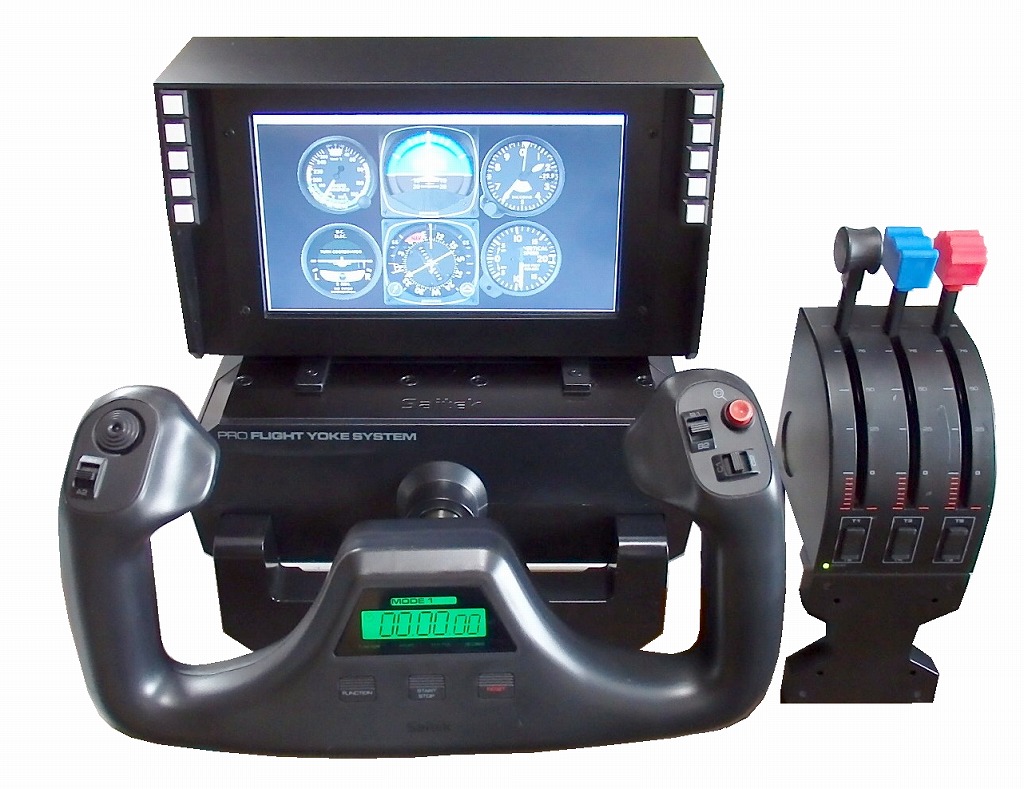 Saitek Pro Flight Yoke 専用 MFD ユニット 1台限り即納可 – Saitek