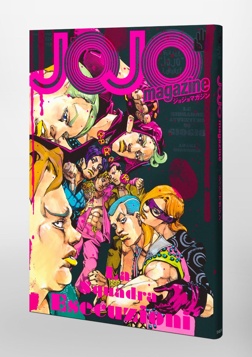 JOJO magazine 2024 WINTER アクリルパネル 暗殺チーム JOJO magazine