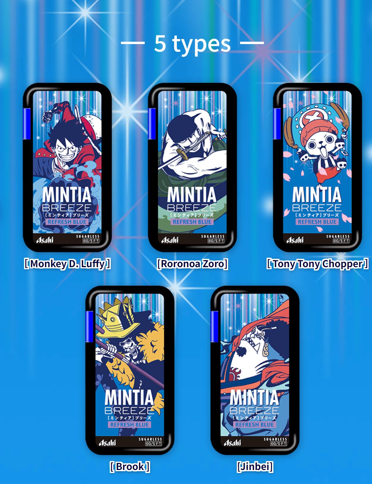 MINTIA BREEZE X ONE PIECE - REFRESH BLUE - 1 Pcs – JumpIchiban