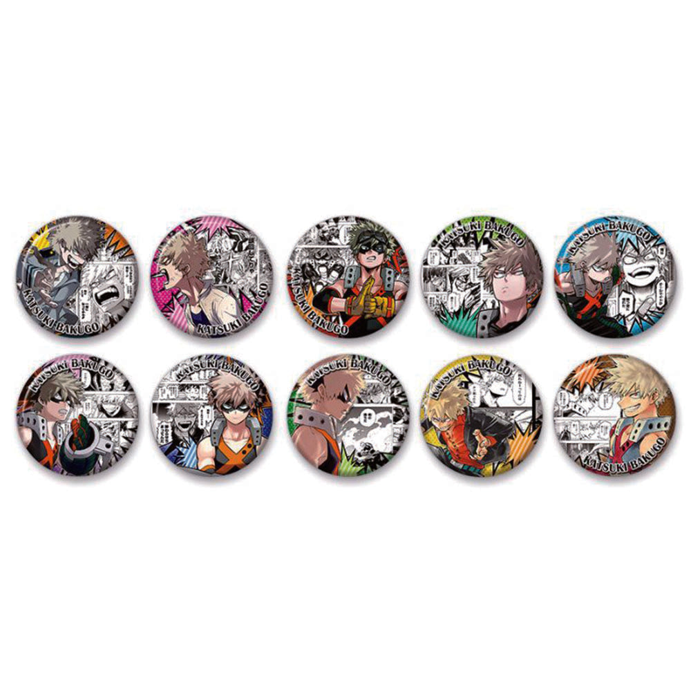 ヒロアカ 爆豪 コレクション缶バッジ 僕のヒーローアカデミア