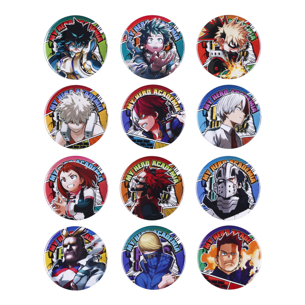 僕のヒーローアカデミア ヒロアカ原画展 コレクション缶バッジ 全種