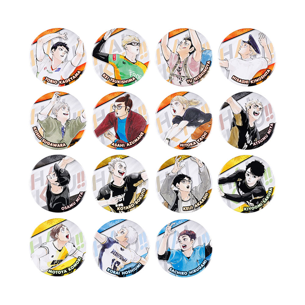 赤葦京治 原作コレクション缶バッジ 9点 ハイキュー コレクション缶