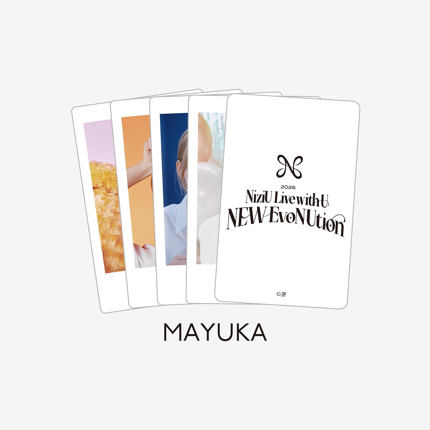 PHOTO CARD SET（4PIECES） - MAYUKA / NiziU『Live with U 2026 “NEW