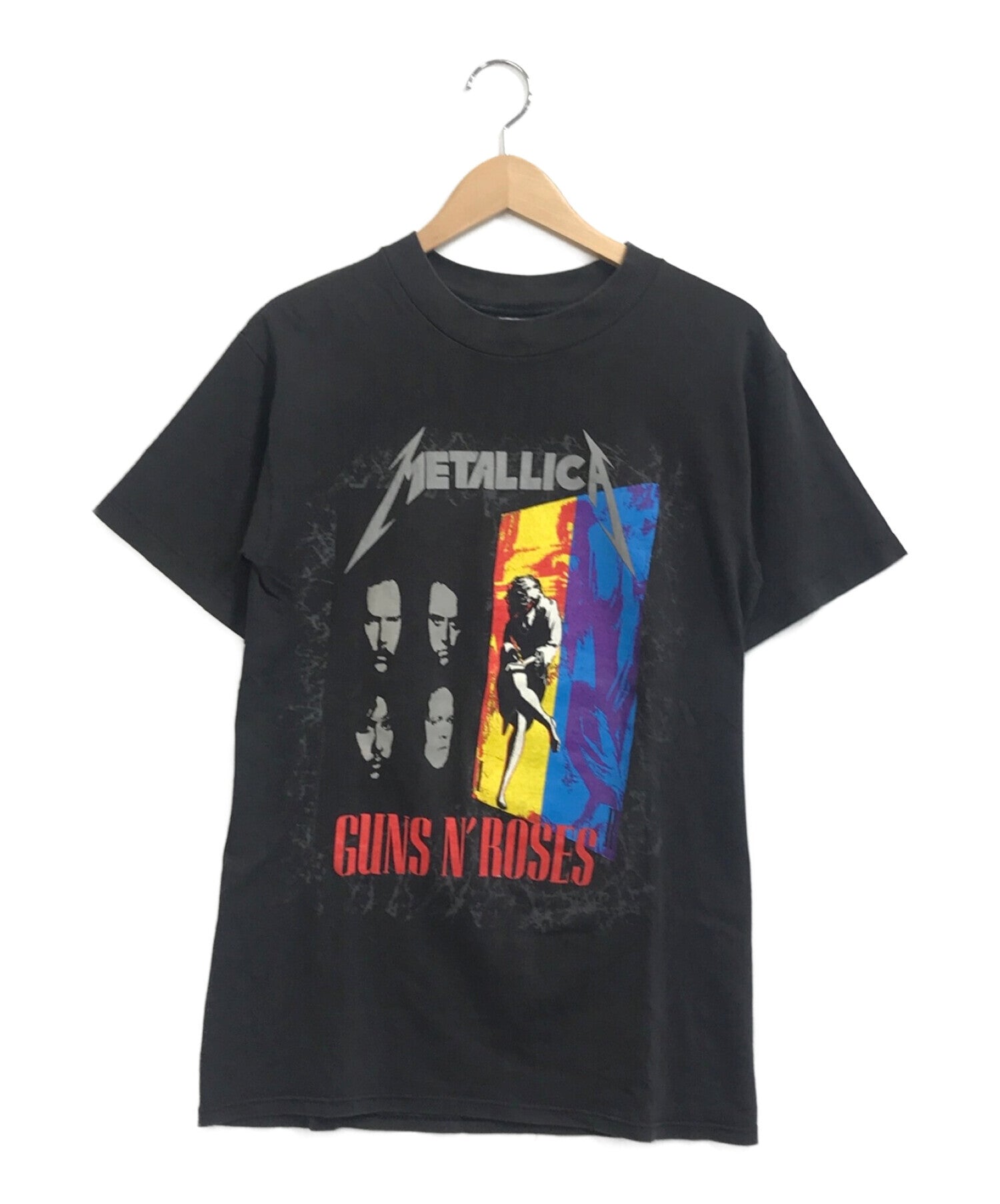 Pre-owned] METALLICA x Guns N' Roses Band T-shirt 92's Tour
