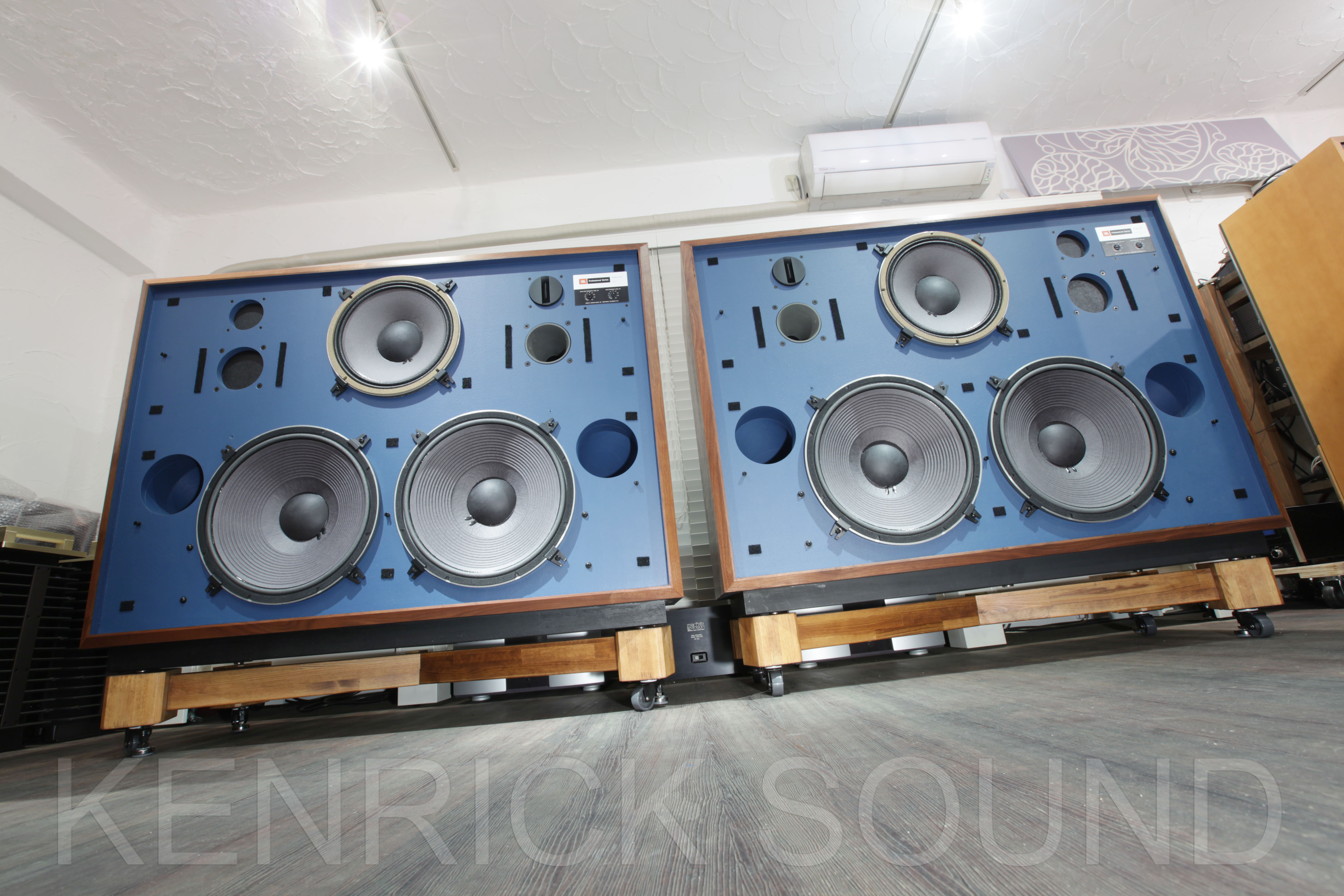 JBL 4355 フルレストア新品同様ダブルウーファーモニター - ケンリック