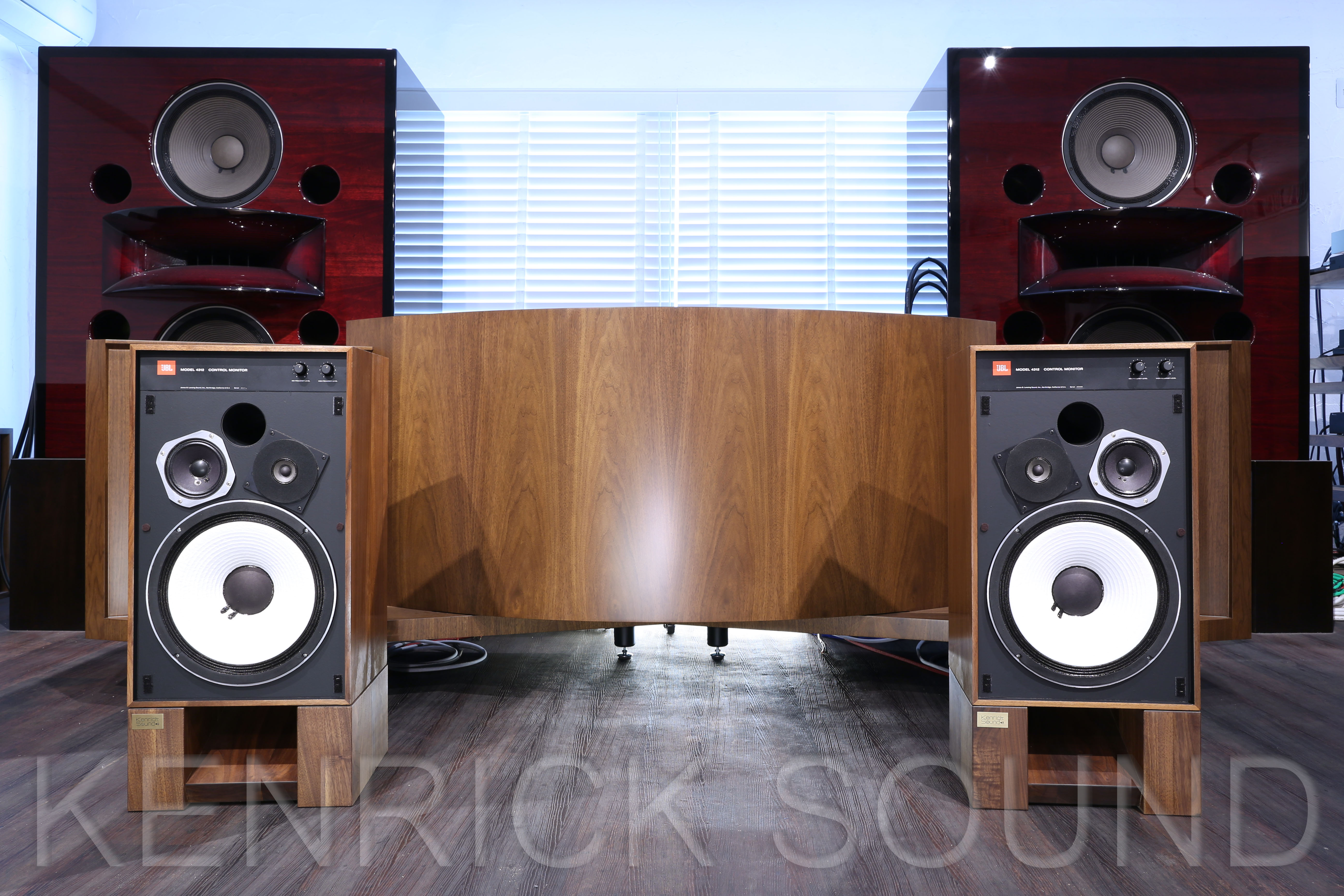 JBL MODEL 4312 スピーカー ウォールナットモデル