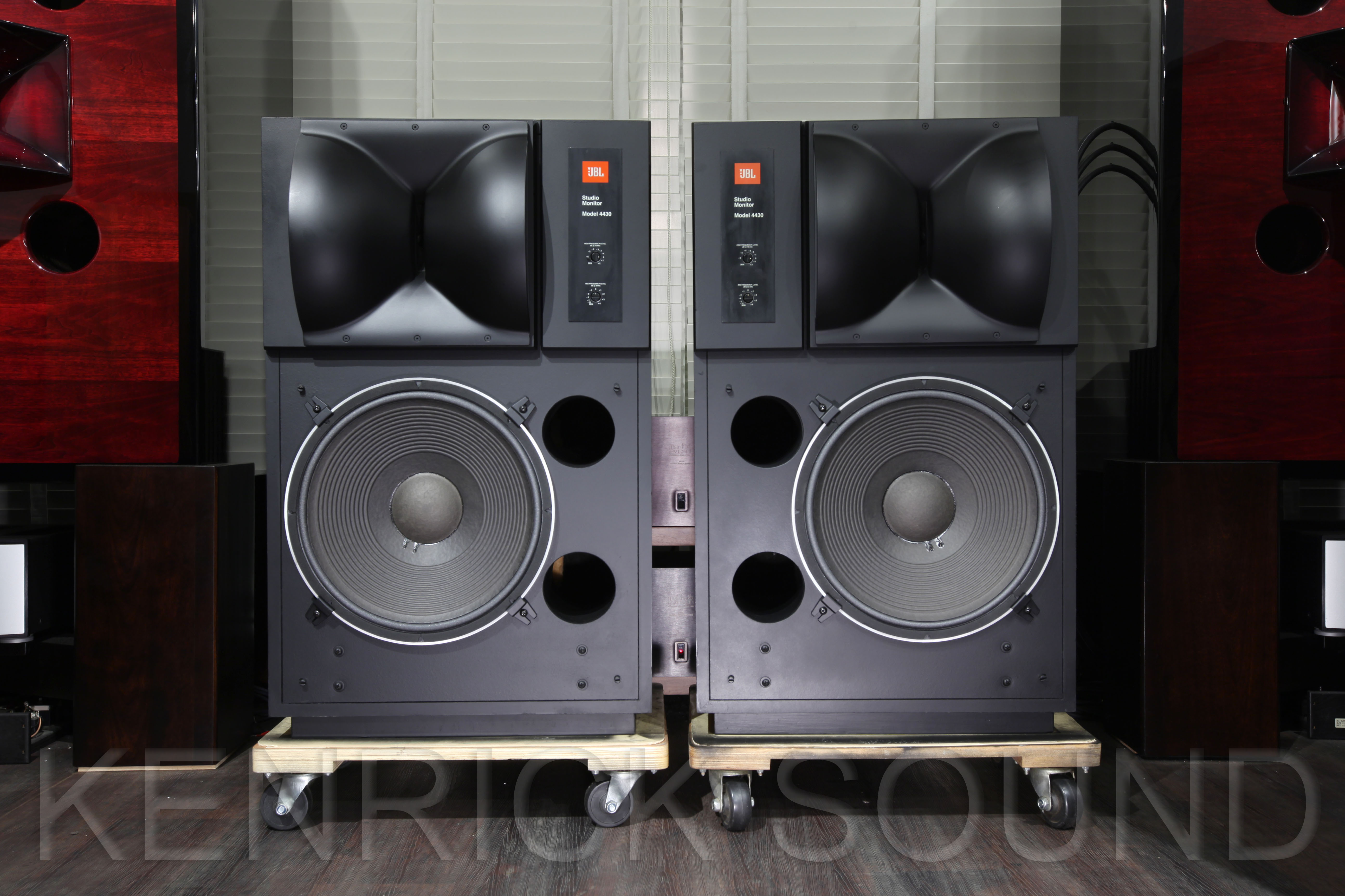 JBL 4430 15インチウーファー＋バイラジアル2way大型モニタ美品