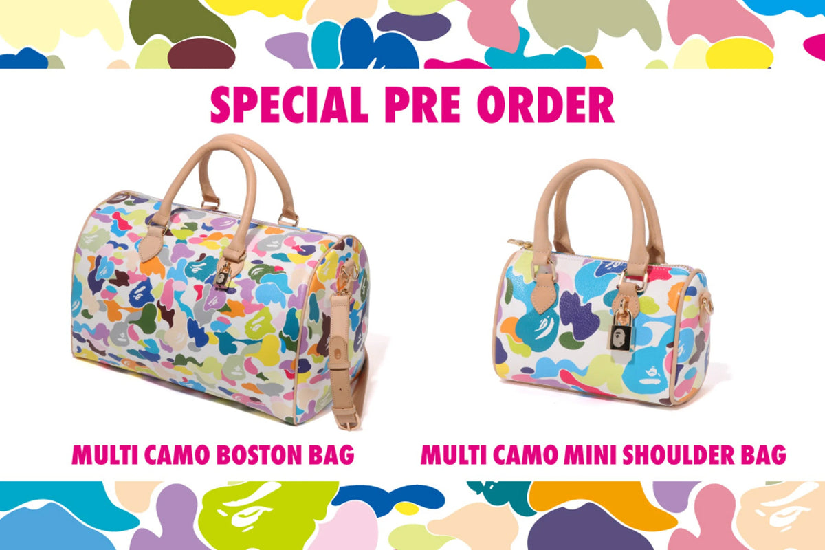 MULTI CAMO BAGがBAPE.COM、ZOZOTOWNにて数量限定で先行予約開始