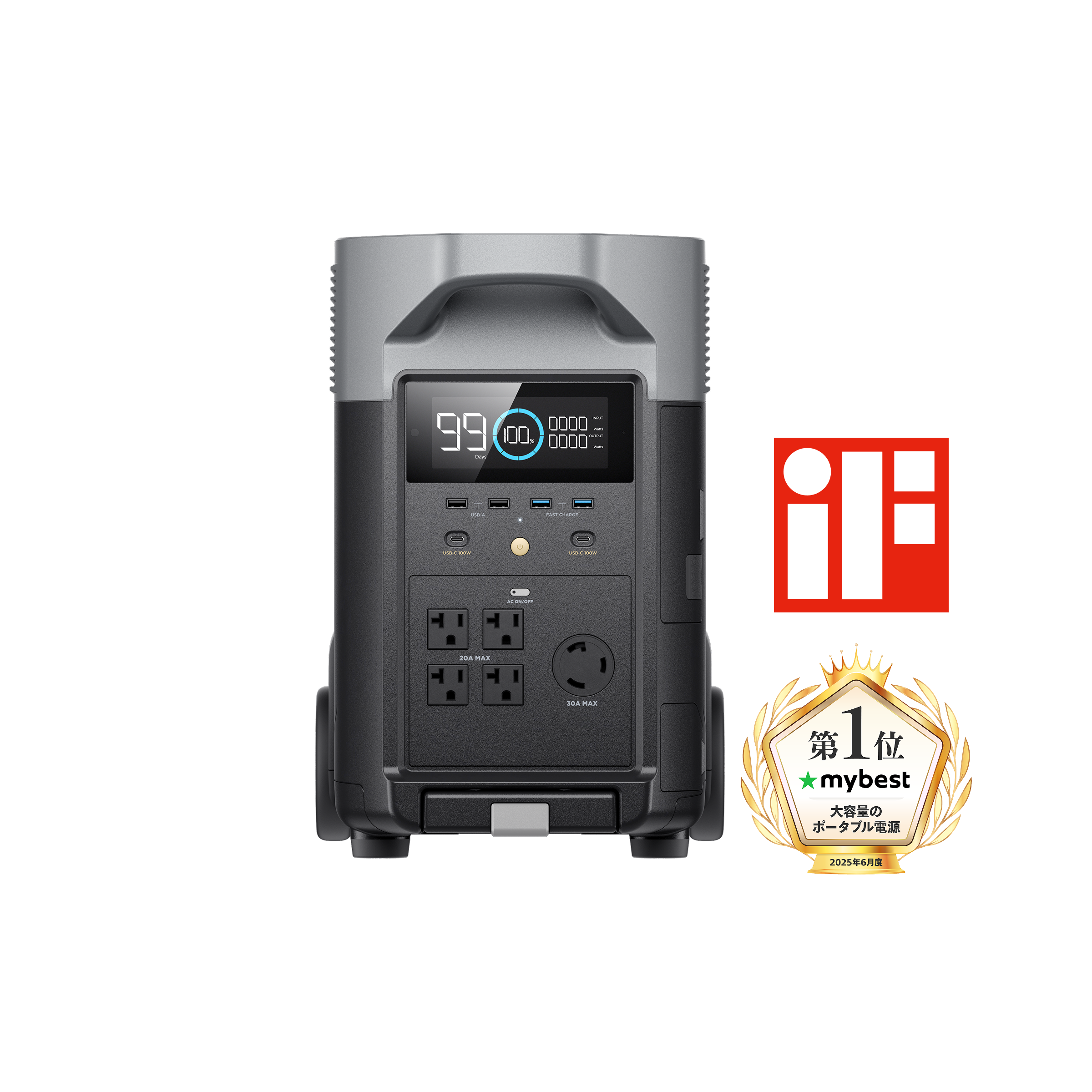 公式サイト】EcoFlow DELTA Pro｜3600Wh容量・3000W定格出力 – EcoFlow