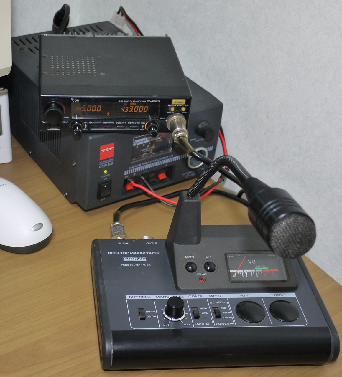 ICOMディユアルバンド144/430M IC-2330動作OK ICOMディユアルバンド