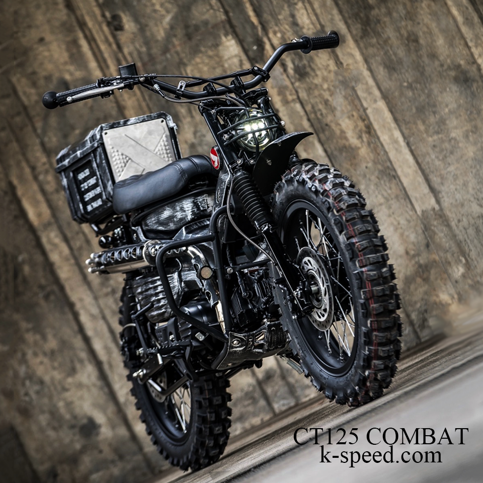 K-SPEED CT125 COMBAT Custom Diabolus – K-SPEED JAPAN