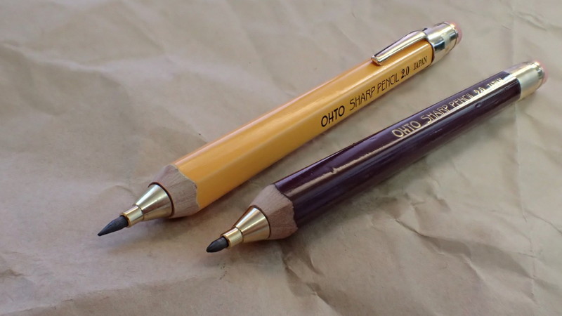 短小・小太りの「OHTOシャープペンシル2.0」は可愛くて使いよい