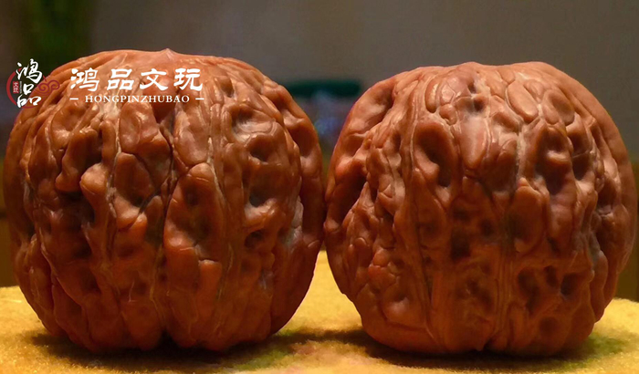 希少文玩核桃 南疆石 極太楞特徴 文玩核桃欣赏之二