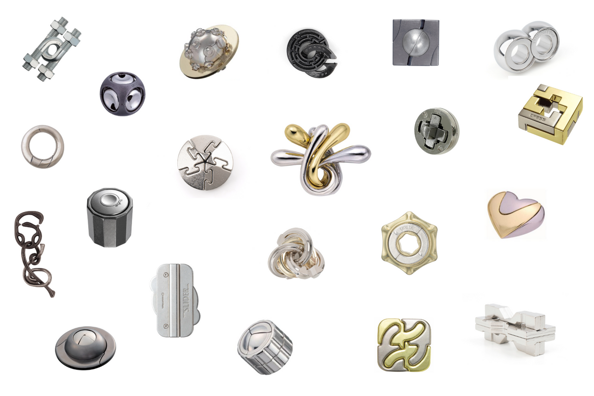 21 Unique Hanayama Puzzle Set - The Perfect Gift for Puzzle Lovers