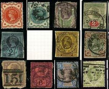 最初の切手発行国イギリスを中心とするクラシック切手と書簡