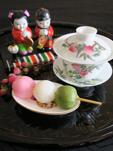 香炉 メノウ 桃とコウモリ