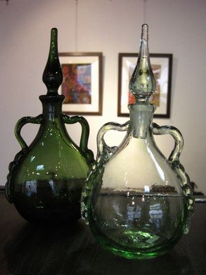 倉敷ガラス】小谷眞三 ウイスキーボトル3点 倉敷ガラス 小谷眞三 小谷