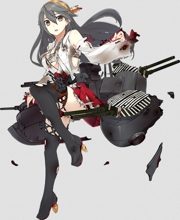 榛名 中破ホロ 榛名 中破ホロ 艦これアーケード 榛名改二 水着限定グラ